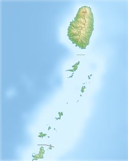 Location map/data/Saint Vincent and the Grenadines is located in سانت ڤنسنت والگرنادينز