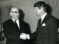 With Senator Robert F. Kennedy, 1960
