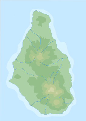 Montserrat relief location map.svg