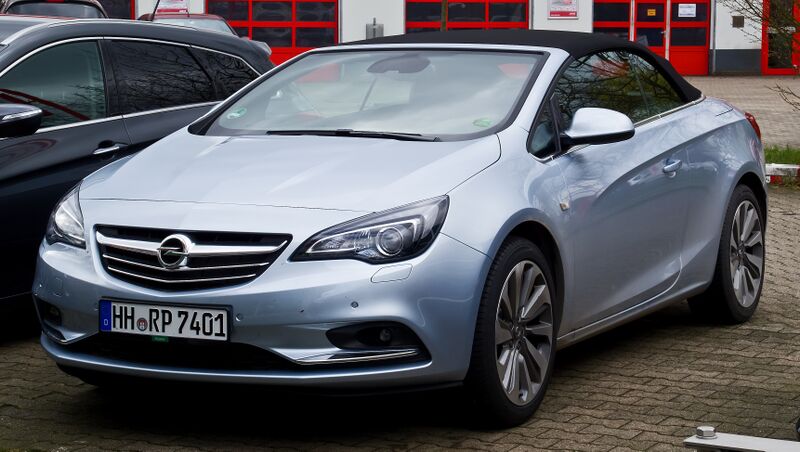 ملف:Opel Cascada 1.6 EDIT Innovation – Frontansicht, 23. März 2014, Düsseldorf.jpg