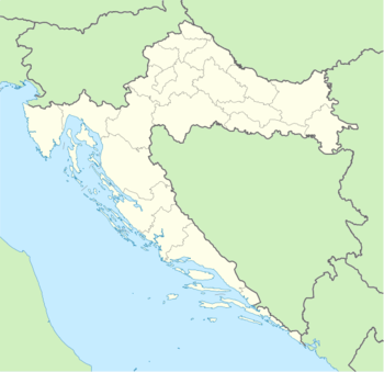 Location map/data/Croatia is located in كرواتيا
