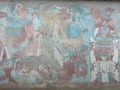 تفصيلة من لوحة المعركة الجدارية، ح.600-700، Cacaxtla، المكسيك