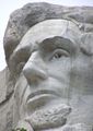 Lincoln's likeness on Mount Rushmore