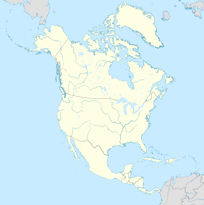 Location map North America