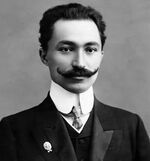 Ibrahim Bey Gaydarov, Minister of Posts and Telegraph,[10] Lezgian. Died in Ankara in 1949.