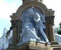 تمثال الأميرة النائمة، في ڤوپرتلا- ألمانيا.