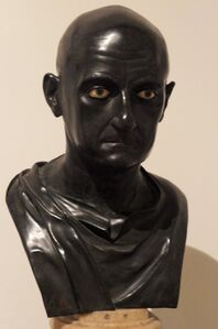 Possibly Scipio Africanus or a priest of Isis, from the tablinum