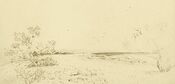 Wake Island as depicted by the United States Exploring Expedition, drawn by Alfred Thomas Agate
