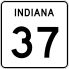 Indiana route marker