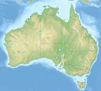 Location map/data/Australia/شرح is located in أستراليا