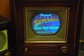 1954 RCA CT-100 TV at the American Museum of Radio And Electricity playing Superman.