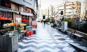 Side walk after Valiasr square