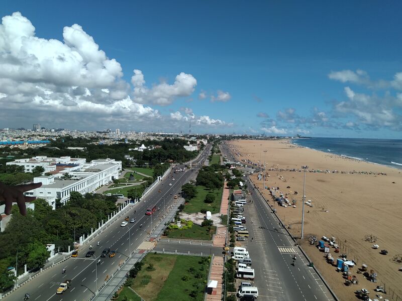 ملف:Chennai - bird's-eye view.jpg