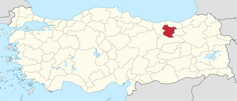 ملف:Gümüşhane in Turkey.svg