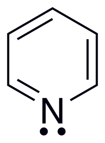 ملف:Pyridine-2D-Skeletal.png