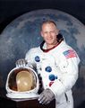 Apollo 11 astronaut Buzz Aldrin, ScD 1963 (Aero & Astro)