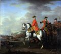 الملك جورج الثاني فيمعركة دتينگن، 1743