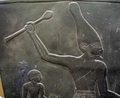 Early Dynastic usage of the White crown: the Narmer Palette of Pharaoh Narmer