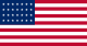 28-star flag of the United States of America
