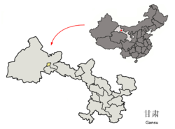 موقع نطاق مدينة جيايوگوان في گان‌سو