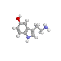 صورة ثلاثية الأبعاد ل سيروتونين