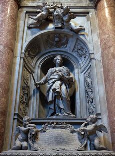 Tomb of Countess Matilda of Tuscany by Gian Lorenzo Bernini.JPG