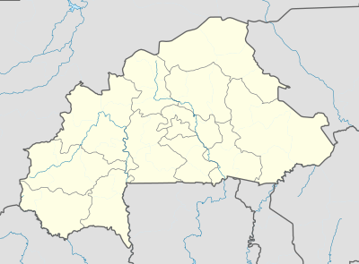 Location map Burkina Faso