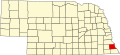 State map highlighting Nemaha County