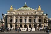 The Palais Garnier in Paris, built between 1861 and 1875, a Beaux-Arts masterpiece
