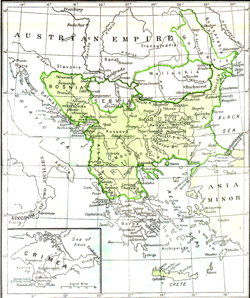 ملف:The ottoman empire and its successors (1923) - Ottoman Empire in 1856.png