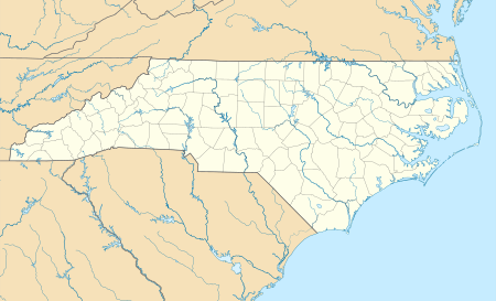 جامعة كارولينا الشمالية is located in North Carolina