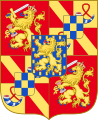 Arms of William VI as sovereign prince of the Netherlands.[39]