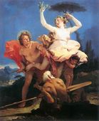Apollo and Daphne by Tiepolo, c. 1744–45 (Louvre)