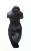 Male dancing torso; 2400–1900 BC; limestone; height: 9.9 cm; National Museum (New Delhi)