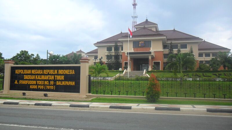 ملف:Kantor Kepolisian Daerah Kalimantan Timur.jpg