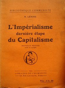 Lenine, Imperialisme stade supreme du capitalisme.jpg