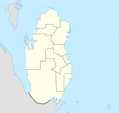 Location map Qatar