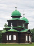 A Russian Old Believer church moved to the ethnographic museum in Ulan-Ude