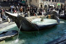 Fontana della Barcaccia by Bernini.jpg