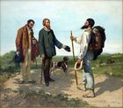 The Meeting ("Bonjour, Monsieur Courbet"), 1854, Fabre Museum, Montpellier