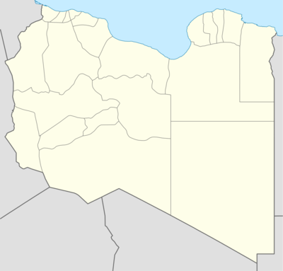 Location map Libya