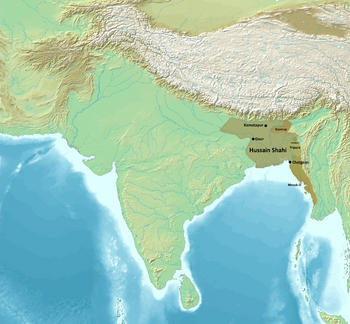 The Bengal Sultanate at its peak