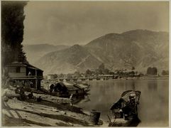 Jhelum river, Baramullah, Kashmir, 1880s