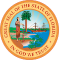 Great Seal of Florida (1868–1985)