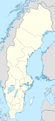 خريطة مواقع السويد