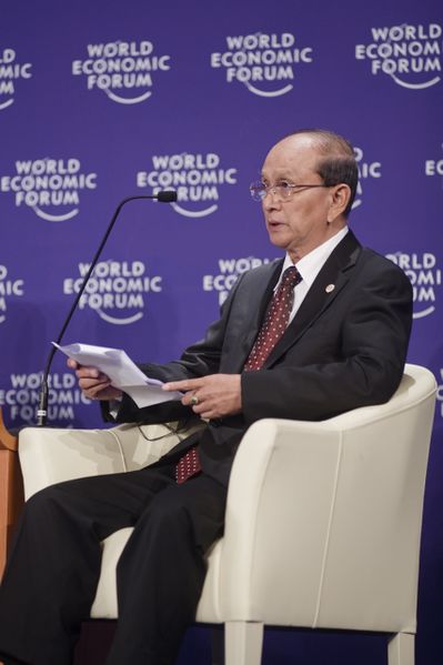 ملف:Thein Sein at 2010 World Economic Forum.jpg