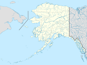 Location map/data/Alaska is located in Alaska
