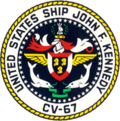 USS John F. Kennedy CV-67 Crest.png