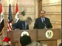 بوش يـُـضرب بالأحذية في بغداد