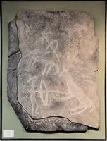 Animal hunting, 3000 BCE, Övörkhangai Province, Mongolia. National Museum of the Altai Republic